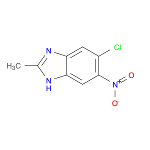 1H-Benzimidazole, 5-chloro-2-methyl-6-nitro-