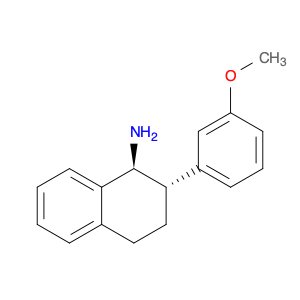 1-Naphthalenamine, 1,2,3,4-tetrahydro-2-(3-methoxyphenyl)-, trans-