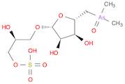 (2S,3S,4R,5R)-2-(dimethylarsorylmethyl)-3,4-dihydroxy-5-[(2S)-2-hydroxy-3-sulfooxy-propoxy]oxolane