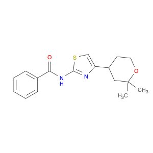 Benzamide, N-[4-(tetrahydro-2,2-dimethyl-2H-pyran-4-yl)-2-thiazolyl]-