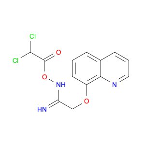 Ethanimidamide, N-[(dichloroacetyl)oxy]-2-(8-quinolinyloxy)-