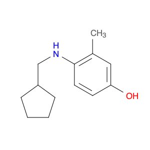 Phenol,4-[(cyclopentylmethyl)amino]-3-methyl-