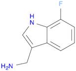 7-FLUORO-1H-INDOL-3-METHYLAMINE