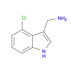 (4-Chloro-1H-indol-3-yl)methanamine