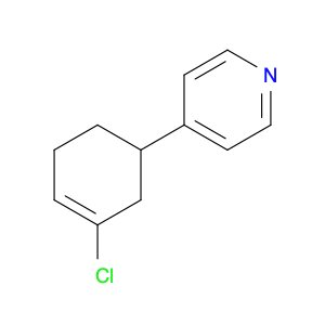 Pyridine, 4-(3-chloro-3-cyclohexen-1-yl)-