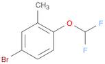 4-Bromo-1-difluoromethoxy-2-methyl-benzene