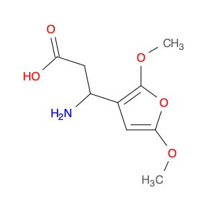 3-Furanpropanoic acid, b-amino-2,5-dimethoxy-
