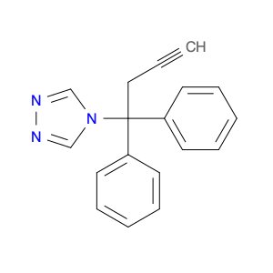 4H-1,2,4-Triazole, 4-(1,1-diphenyl-3-butynyl)-