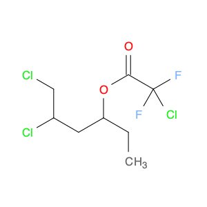 Acetic acid, chlorodifluoro-, 3,4-dichloro-1-ethylbutyl ester