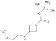 1-Azetidinecarboxylicacid, 3-[(2-methoxyethyl)amino]-, 1,1-dimethylethyl ester