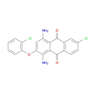 1,4-Diamino-6-chloro-2-(2-chlorophenoxy)anthracene-9,10-dione