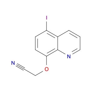 Acetonitrile, [(5-iodo-8-quinolinyl)oxy]-