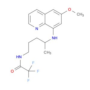 Acetamide, 2,2,2-trifluoro-N-[4-[(6-methoxy-8-quinolinyl)amino]pentyl]-