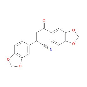 2,4-bis(1,3-benzodioxol-5-yl)-4-oxobutanenitrile