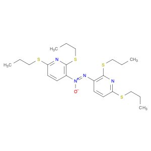 Pyridine,3,3'-azoxybis[2,6-bis(propylthio)- (9CI)