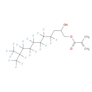 2-Propenoic acid,2-methyl-,4,4,5,5,6,6,7,7,8,8,9,9,10,11,11,11-hexadecafluoro-2-hydroxy-10-(triflu…