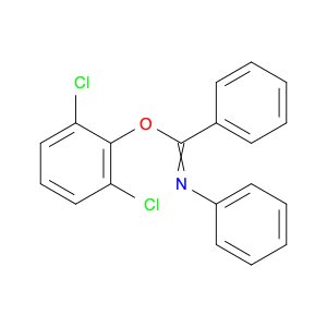 Benzenecarboximidic acid, N-phenyl-, 2,6-dichlorophenyl ester