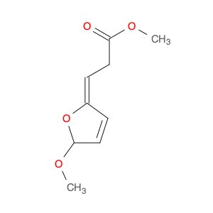 Propanoic acid, 3-(5-methoxy-2(5H)-furanylidene)-, methyl ester, (E)-