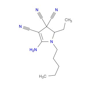 3H-Pyrrole-3,3,4-tricarbonitrile, 5-amino-2-ethyl-1,2-dihydro-1-pentyl-