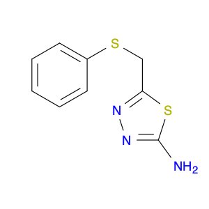 5-[(Phenylthio)methyl]-1,3,4-thiadiazol-2-amine