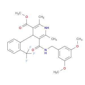 Methyl 1,4-Dihydro-2,6-dimethyl-4-(2'-trifluoromethyl)phenyl-pyridine-3-carboxylate-5-(3,4-dimetho…