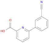 6-(3-Cyanophenyl)picolinic acid