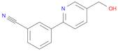 3-(5-(Hydroxymethyl)pyridin-2-yl)benzonitrile