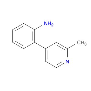 Benzenamine, 2-(2-methyl-4-pyridinyl)-