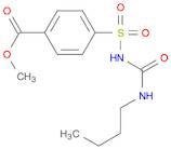 Benzoic acid,4-[[[(butylamino)carbonyl]amino]sulfonyl]-, methyl ester