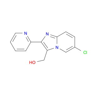 Imidazo[1,2-a]pyridine-3-methanol, 6-chloro-2-(2-pyridinyl)-
