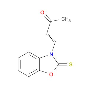 3-Buten-2-one, 4-(2-thioxo-3(2H)-benzoxazolyl)-
