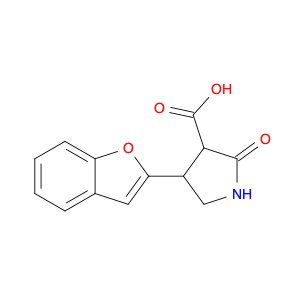 3-Pyrrolidinecarboxylic acid, 4-(2-benzofuranyl)-2-oxo-