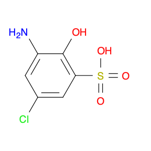 3-Amino-5-chloro-2-hydroxybenzenesulfonic acid