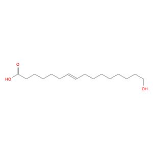 7-Hexadecenoic acid, 16-hydroxy-, (E)-