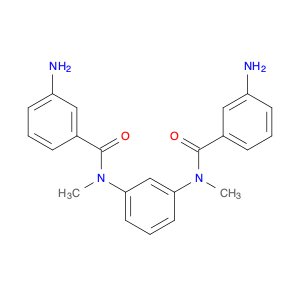 Benzamide, N,N'-1,3-phenylenebis[3-amino-N-methyl-