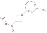 Methyl 1-(3-aminophenyl)azetidine-3-carboxylate