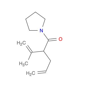 Pyrrolidine, 1-[2-(1-methylethenyl)-1-oxo-4-pentenyl]-