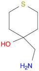 4-(AMINOMETHYL)TETRAHYDRO-2H-THIOPYRAN-4-OL