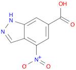 4-Nitro-1H-indazole-6-carboxylic acid