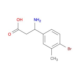 3-Amino-3-(4-bromo-3-methylphenyl)propanoic acid