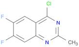 4-Chloro-6,7-difluoro-2-methylquinazoline