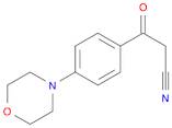 3-(4-Morpholinophenyl)-3-oxopropanenitrile