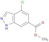 Methyl 4-chloro-1H-indazole-6-carboxylate