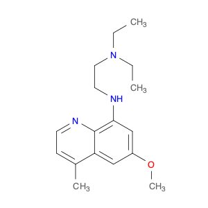 1,2-Ethanediamine,N1,N1-diethyl-N2-(6-methoxy-4-methyl-8-quinolinyl)-, hydrochloride (1:2)
