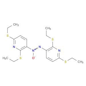 Pyridine, 3,3'-azoxybis[2,6-bis(ethylthio)-