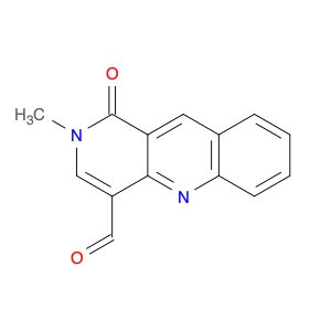 2-methyl-1-oxo-1H,2H-benzo[b]1,6-naphthyridine-4-carbaldehyde