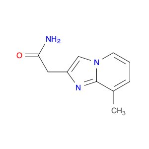 Imidazo[1,2-a]pyridine-2-acetamide, 8-methyl-