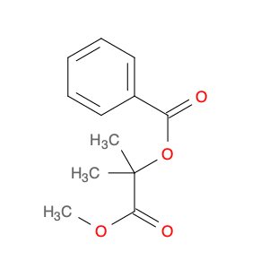 Propanoic acid, 2-(benzoyloxy)-2-methyl-, methyl ester
