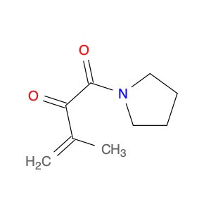 Pyrrolidine, 1-(3-methyl-1,2-dioxo-3-butenyl)-