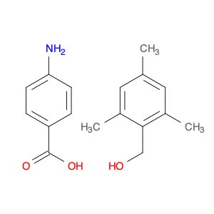 Benzenemethanol, 2,4,6-trimethyl-, 4-aminobenzoate